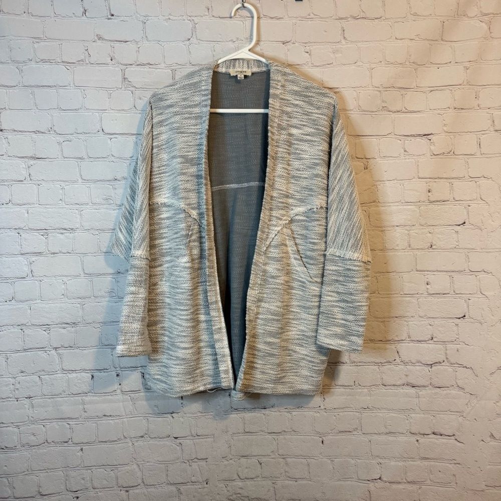 Umgee Gray Heathered Women's Cardigan
